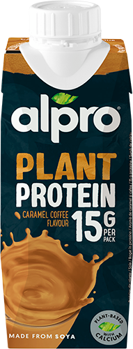 Plant Protein soya drik karamel-kaffe