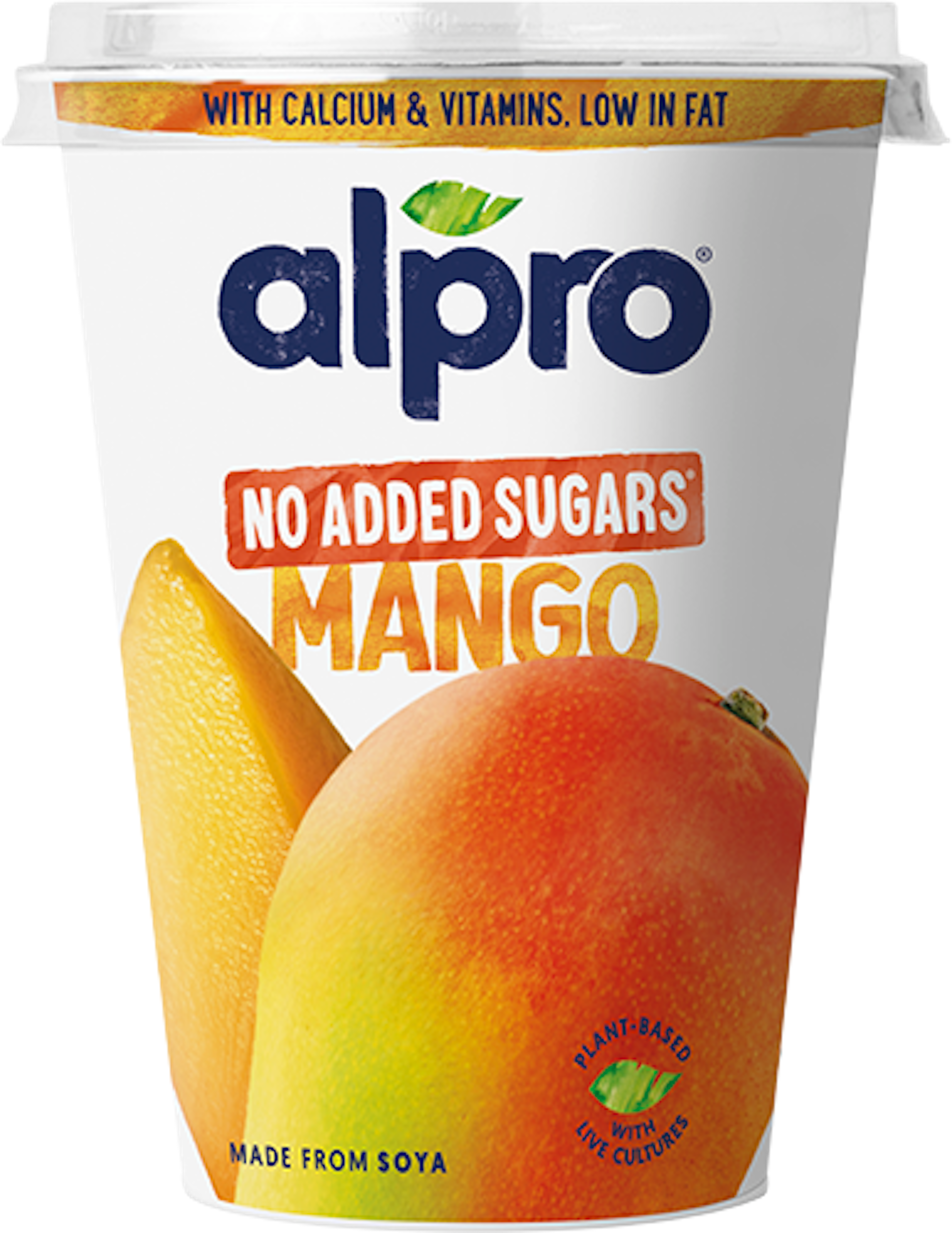  Jogurta alternatīva ar mango, bez pievienota cukura 